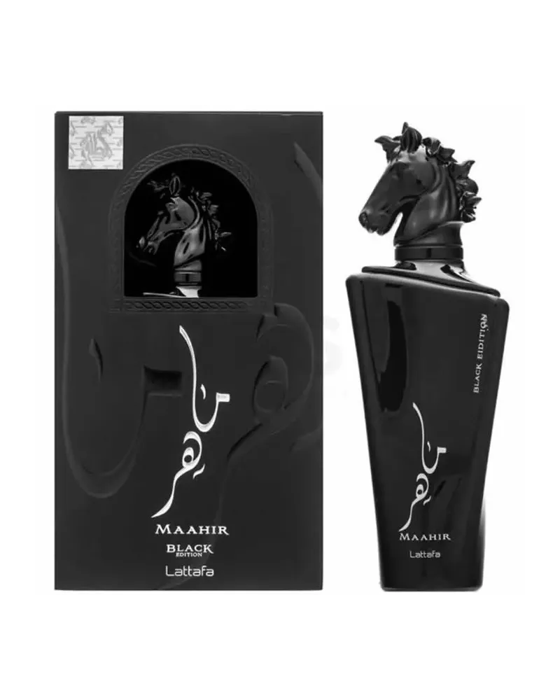 LATTAFA MAAHIR BLACK EDP SPRAY 100ML