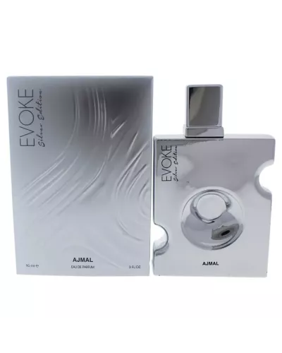 Ajmal Evoke Eau De Parfum Silver Edition 90ml Spray