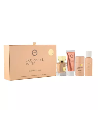 Armaf Club Denuit Woman Eau De Parfum 55un Spray Hair Mist 55ml Desodorante Stick 75ml Crème De Manos 50ml