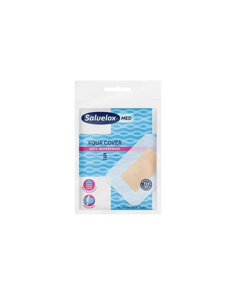 Salvelox Aqua Cover Dressings 5 Uts