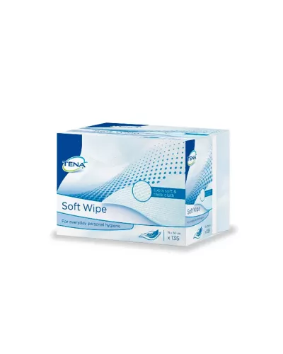 Tena Soft Wipe 19cmx30cm 135U
