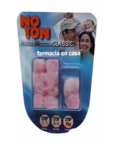Noton 2 Bouchons De Cire 8 Bouchons De Coton 10 Pcs
