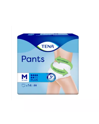 Tena Pants Plus Size Medium 14 Units
