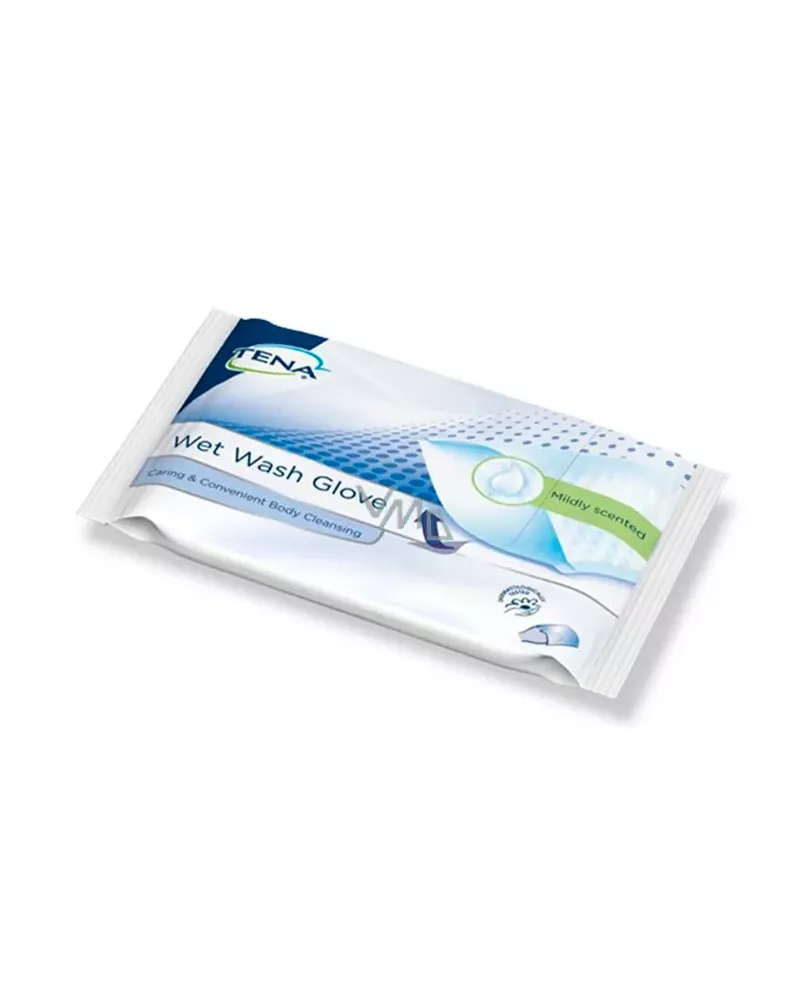 Tena Wet Wash Glove 8U