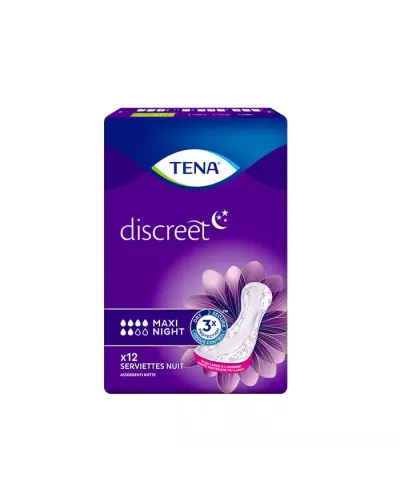 Tena Discreet Maxi Night 12Und