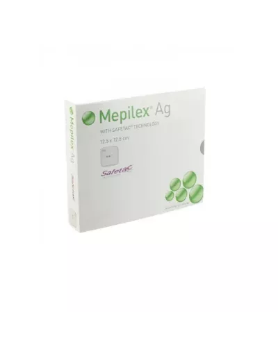 Mepilex Ag 12,50 X 12,50 Cm 5 unités