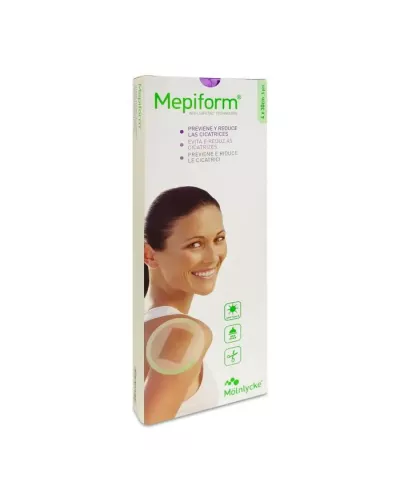 Mepiform Scar Reducer Silicone Gel Sheets 4x30cm 5 Uts