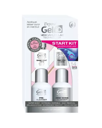 Beter Depend Gel IQ Start Kit Gift Set - 7 Products
