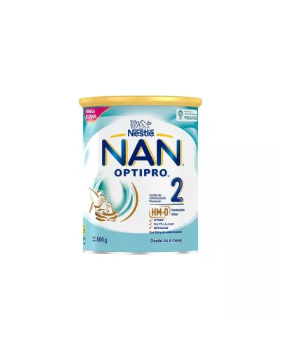 Nestle Nan 2 Optipro Leche Continuación 800g