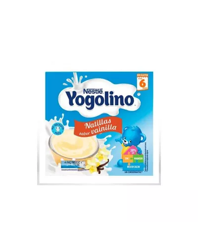 Nestle Nestlé Crème Vanille 6 Mois 4x 100g