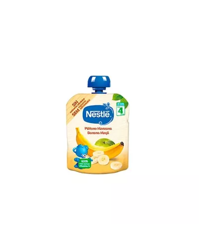 Nestle 3x Nestlé Naturnes Purée Pomme Banane 6 Mois 90g