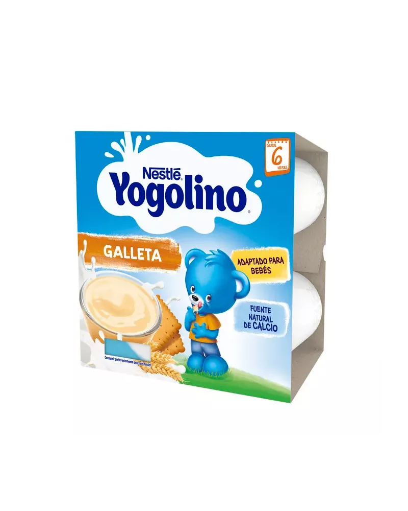 Nestlé Yogolino Galleta 4x100g
