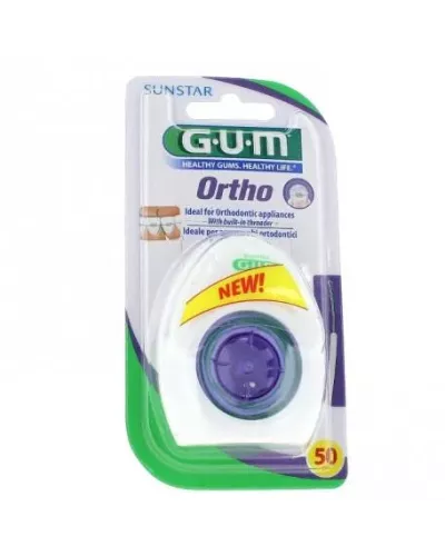Sunstar Gum Ortho Floss 50 Unidades