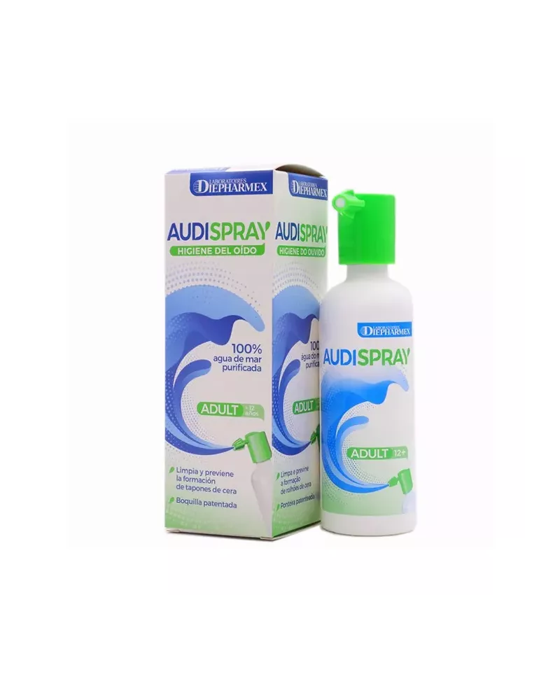 Diepharmex Audispray Nettoyage Des Oreilles Pour Adultes 50ml