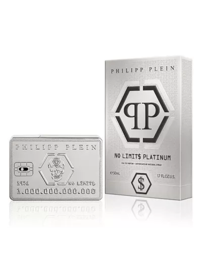 Philipp Plein No Limits Platinum Eau De Parfum 100ml Spray