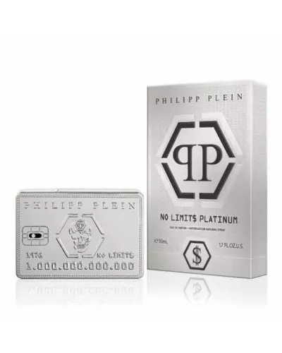 Philipp Plein No Limits Platinum Eau De Parfum Vaporisateur 90ml