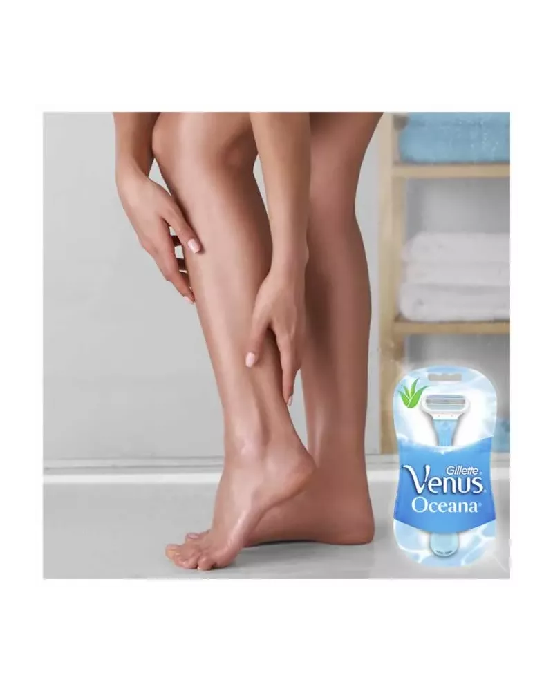 Gillette Venus Oceana Rasoir 4 Units
