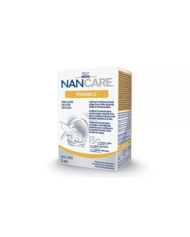 Nestle Nancare Vitamine D En Gouttes 5ml