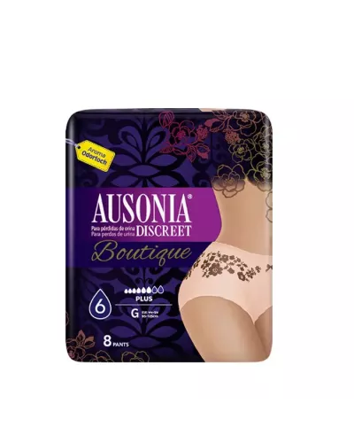 Ausonia Discreet Boutique Braguitas-Pants 8 Units