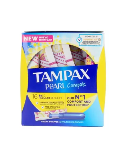 Tampax Pearl Regular Buffer 18 Units
