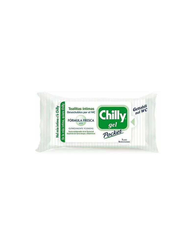 Chilly Intimate Wipes Fresh Formula pH 5 12 Units