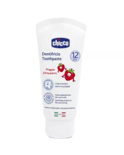 Chicco Toothpaste With Fluoride 12m+ 50ml