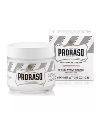 Proraso White Crème Avant Rasage Peau Sensible 100ml