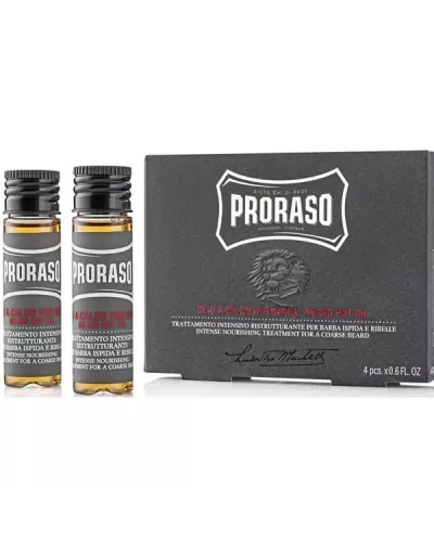 Proraso Aceite Caliente para Barba 4x17ml