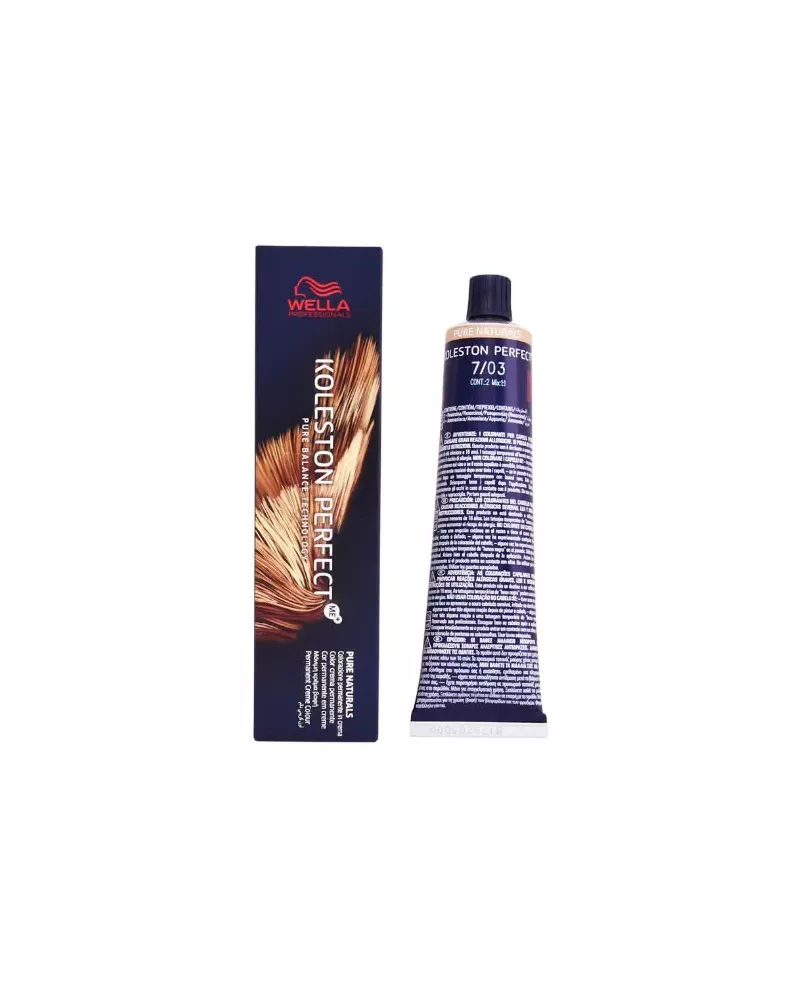 Wella Koleston Perfect Me+ 7/03 Pure Naturals 60ml