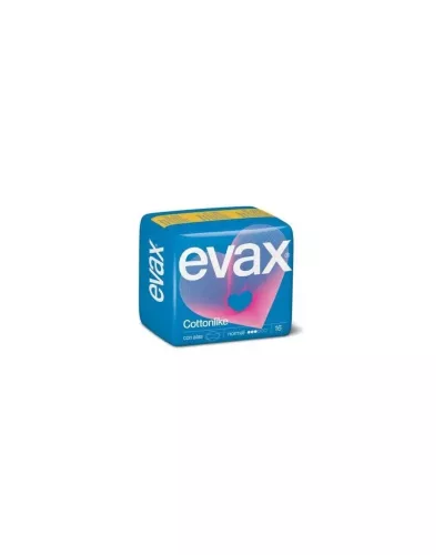 Compresas Evax Cottonlike Normal Alas 16