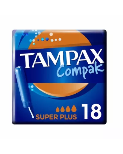Tampax Compak Super Plus 18 Units
