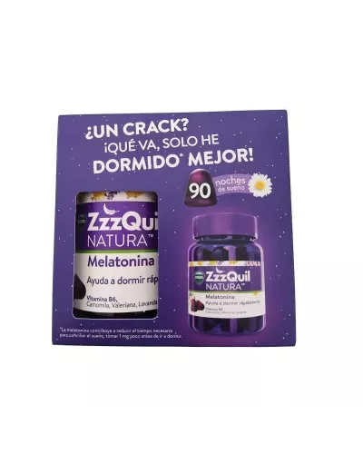 Zzzquil Nature Pack Mélatonine 60+30 Unités