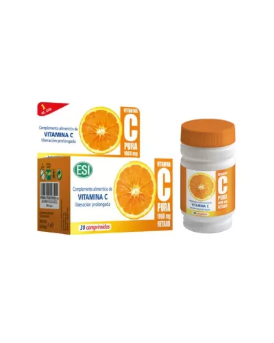 Esi Vitamina C Pura 1,000 Mg Retard 30 Comprimidos