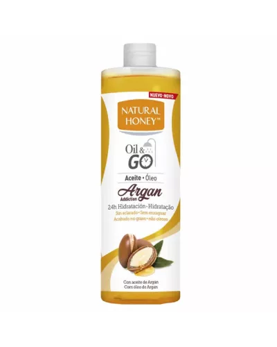 Natural Honey Elixir De Argan Oil & Go Body Oil 250ml