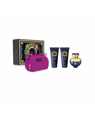 Versace Dylan Blue Pour Femme Eau de Parfum Vaporisateur 100ml Cofre 4 Productos