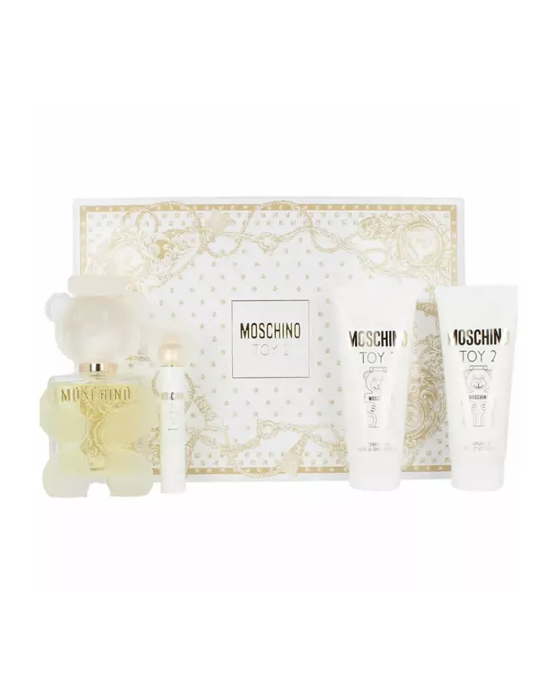 Moschino Toy 2 Eau De Parfum Spray 100ml Coffret 4 Produits