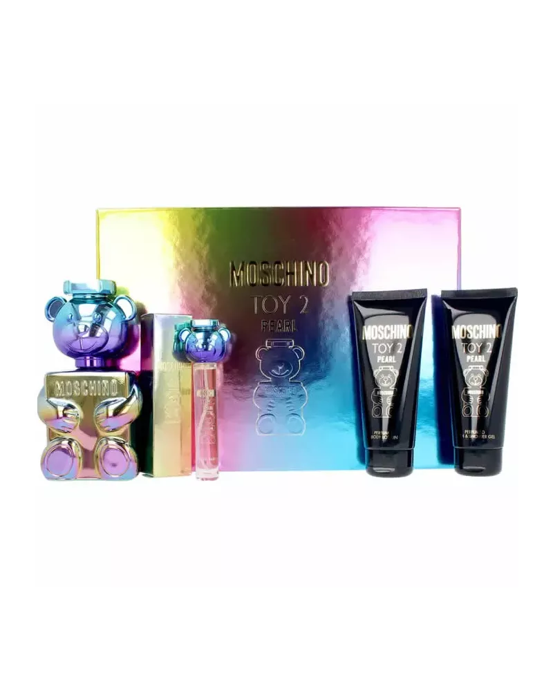 Moschino Toy 2 Pearl Eau De Parfum Vaporisateur 100ml Coffret 4 Produits