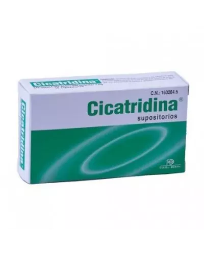 Cicatridina Suppositories For Hemorrhoids 5 Mg