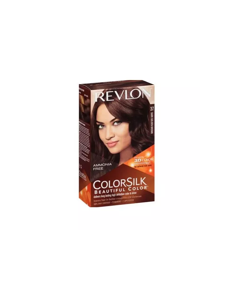 Revlon Colorsilk Sans Amoniaque 37 Dark Golden Brown