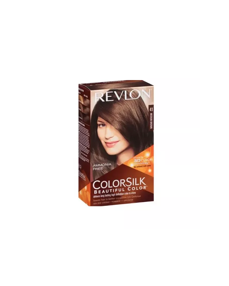 Revlon Colorsilk Sans Amoniaque 41 Medium Brown