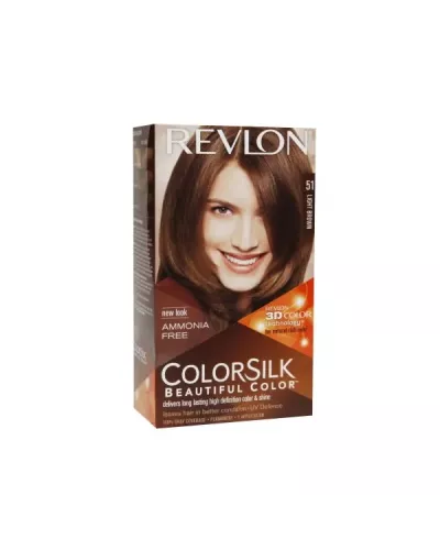 Revon Colorsilk Sans Amoniaque 51 Light Brown