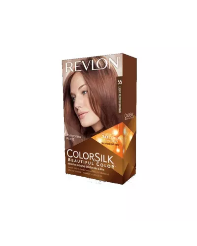 Revlon Colorsilk Sans Amoniaque 55 Light Reddish Brown