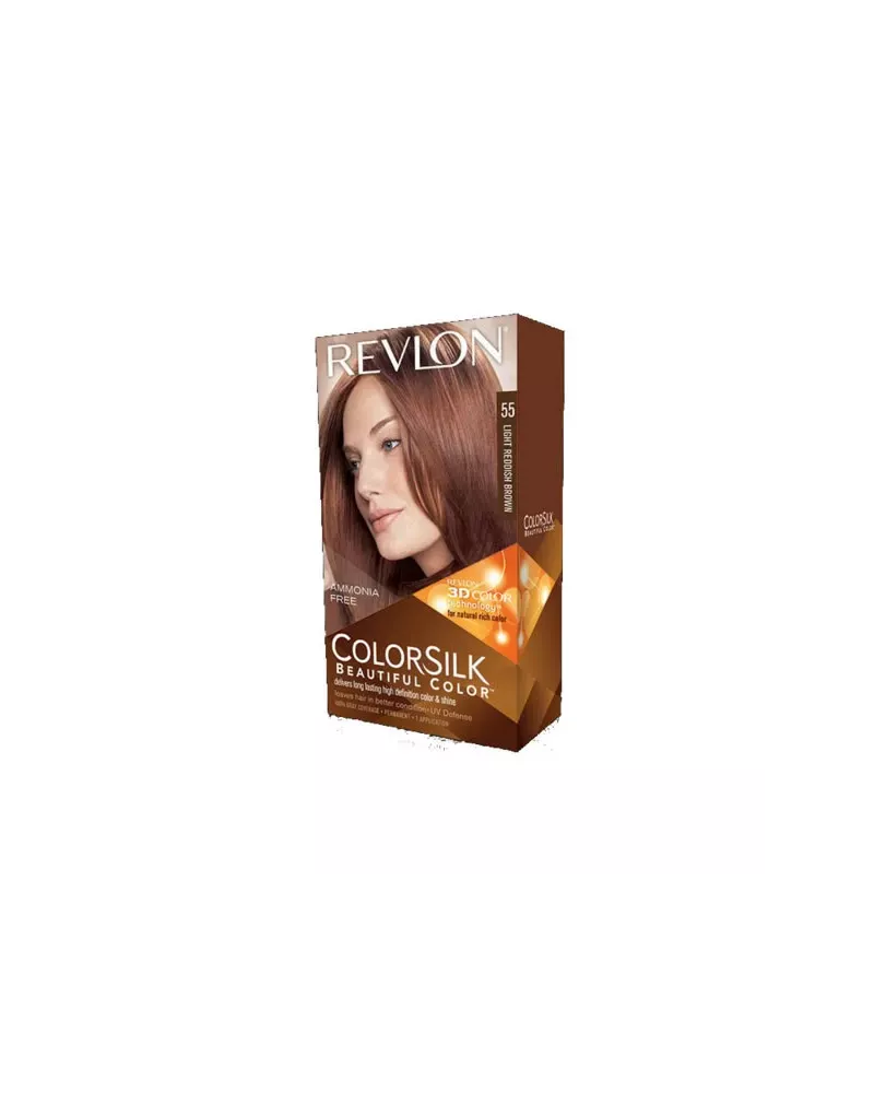 Revlon Colorsilk Sans Amoniaque 55 Light Reddish Brown