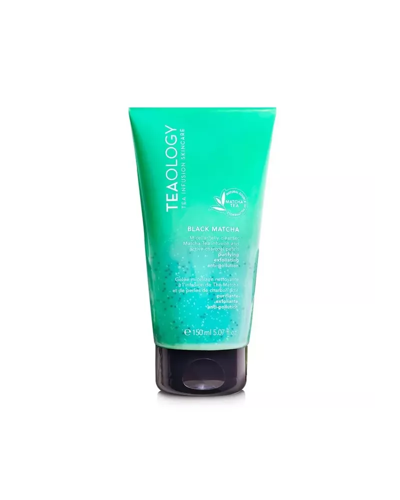 Teaology Gel Limpiador Micelar De Té Matcha Y Carbón Negro 150ml