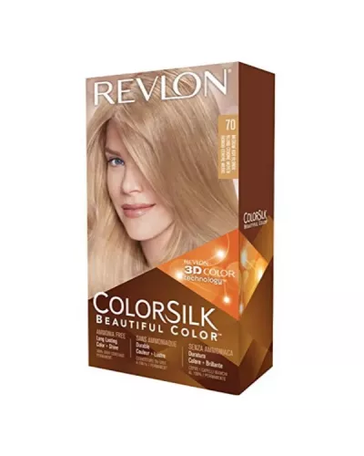 Revlon Colorsilk Sans Amoniaque 70 Medium Ash Blonde