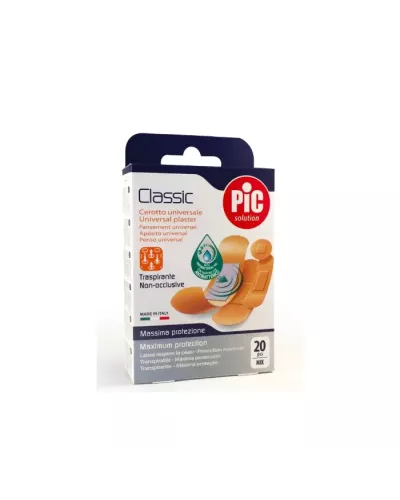 Pic Classic Pansement Traditionnel Mix 20 Unités