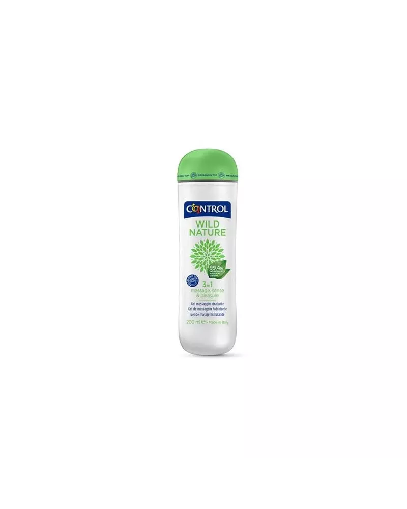Control Wild Nature Gel De Masaje Hidratante 3 En 1 200ml