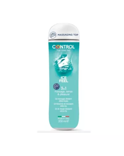 Control Moisturising Massage Gel Ice Feel 200 ml