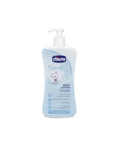 Chicco Natural Sensation Loción Corporal Bebé 500ml