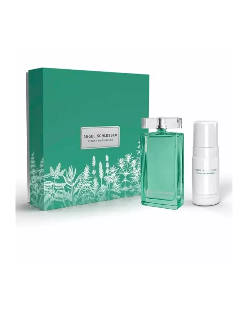 Angel Schlesser Femme Naturelle Eau de Toilette Spray 100ml Gift Set 2 Items